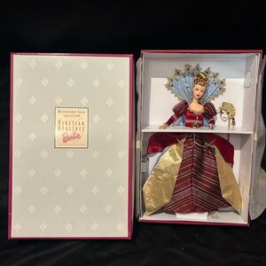 Barbie Masquerade Gala Doll in Red and Gold Ensemble